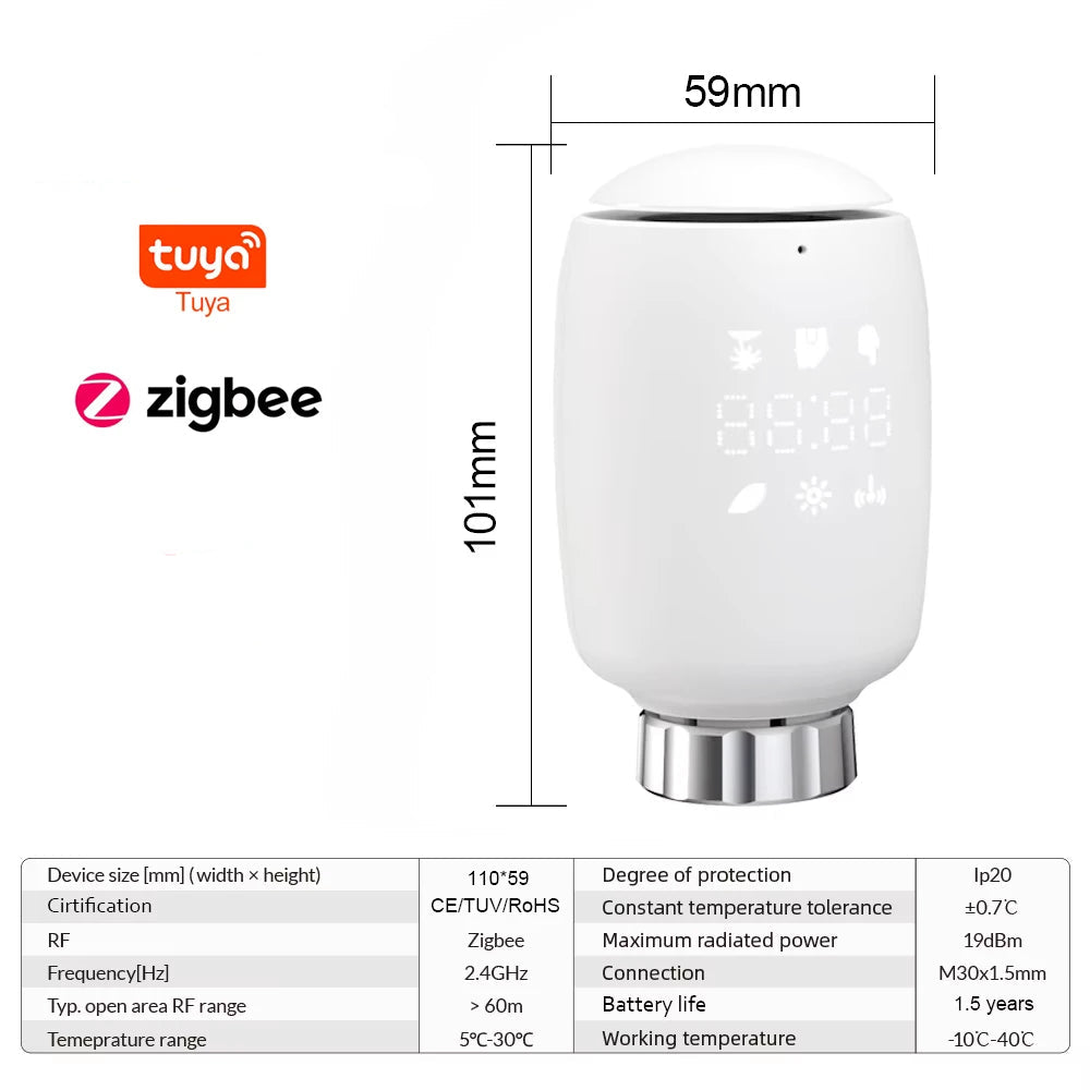 Smart Radiator Thermostat save 15-30% energy | Wireless Heating Control | Energy Saving | Alexa&Google ready