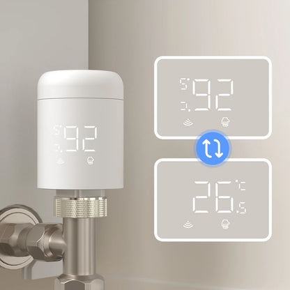 Smart thermostat for radiator that saves up to 30 % heating costs